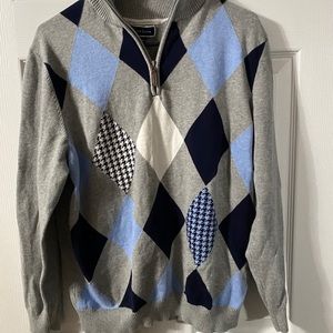 men's 1/4" sweater